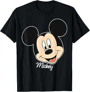 Mickey And Friends Mickey Mouse Big Face T-Shirt