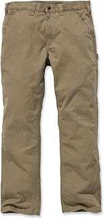 Men's Relaxed Fit Twill Utility Work Pant