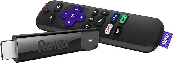 Streaming Stick+ | HD/4K/HDR Streaming Device with Long-range Wireless and Roku Voice Remote with TV Controls