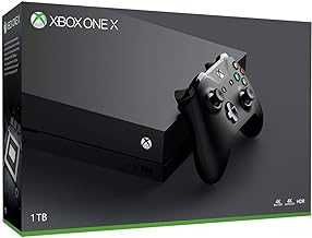 Microsoft Xbox One X 1TB Console with Wireless Controller: Enhanced, HDR, Native 4K, Ultra HD (2017 Model) (Renewed)