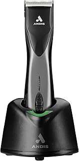 79160 Supra ZR II Cordless Rechargeable Hair & Beard Trimmer, Detachable Blade Clipper, Lithium-Ion Powerful Battery, Black