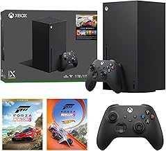 Microsoft Xbox Series X 1TB SSD Forza Horizon 5 Bundle with Extra Wireless Controller - Carbon Black