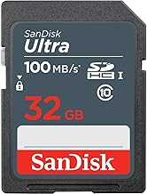 32GB Ultra 100MBs Sandisk SDHC Memory Card