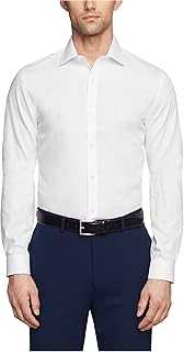 Men's Dress Shirt Slim Fit Non Iron Solid