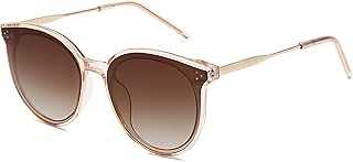 Classic Trendy Round Sunglasses Womens Mens Oversized Large Shades UV400 Vacation Sunnies SJ2068