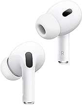 AirPods Pro 2 Wireless Earbuds, Bluetooth Headphones, Active Noise Cancellation, Hearing Aid Feature, Transparency, Personalized Spatial Audio, High-Fidelity Sound, H2 Chip, USB-C Charging