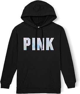 PINK Fleece Pullover Campus Hoodie (XS-XXL)