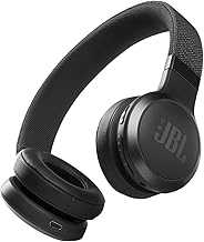 Live 460NC wireless on-ear Noise Cancelling headphones with 50H battery, microphone for calls, lightweight and comfortable, and Alexa Built-in (Optimized for Android), iOS compatible (Black)