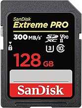 128GB Extreme PRO SDXC UHS-II Memory Card - C10, U3, V90, 8K, 4K, Full HD Video, SD Card - SDSDXDK-128G-GN4IN