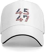 Trump 2024 President Hat Trump 45 and 47 American Flag 45 47 Trump Hat Pro Trump 2024 Baseball Cap Funny Trucker Hat