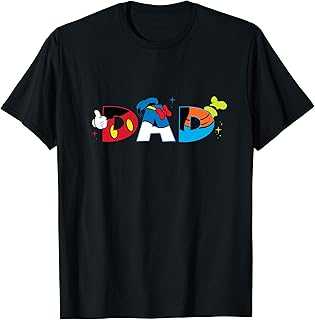 Mickey Mouse and Friends Dad Father’s Day Birthday T-Shirt