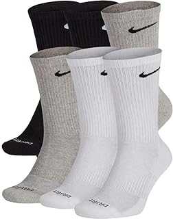 Men`s Everyday Plus Cushioned Training Crew Socks 3 Pack