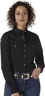 Womens Western Two Pocket Snap Shirt