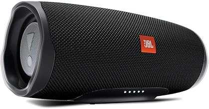 JBL Charge 4 Portable Waterproof Wireless Bluetooth Speaker - Black (Renewed)