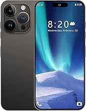 I14 ProMAX Unlocked Cell Phone,Smartphone Long Battery Life 6.82" HD Screen Unlocked Phones, 6+256GB Android 13.0 with 128G Memory Card, Dual SIM/Fingerprint Lock/Face ID/GPS (Black)