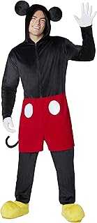 Mickey and Friends Adult Mickey Mouse Union Suit Costume | Officially Licensed | Group Costume | Disney