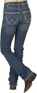 Womens Willow Mid Rise Performance Waist Boot Cut Ultimate Riding Jeans