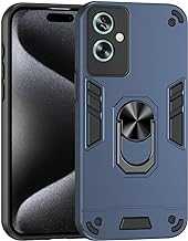 Compatible with Oppo A79 5G Case,Compatible with Oppo A79 5G Built-in Bracket Car Magnetic Shockproof and Anti-Drop Phone Case Cover Blue