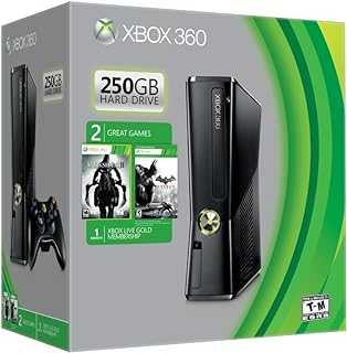 Microsoft Xbox 360 250GB Spring Value Bundle (Renewed)