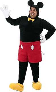 Deluxe Disney Mickey Mouse Costume Adult Plus Size