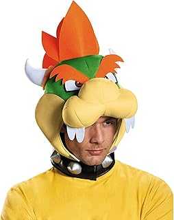 Men's Bowser Headpiece Costume Accessory - Adult