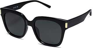 Classic Polarized Sunglasses for Women Men Trendy Square Frame SJ2149