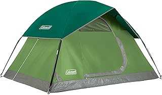 Sundome Camping Tent with Rainfly, 2/3/4/6 Person Tent Sets Up in 10 Mins, Weatherproof Tent for Camping, Festivals, Backyard, Sleepovers, & More