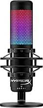 QuadCast S – RGB USB Condenser Microphone for PC, PS4, PS5 and Mac, Anti-Vibration Shock Mount, 4 Polar Patterns, Pop Filter, Gain Control, Gaming, Streaming, Podcasts, Twitch, YouTube, Discord