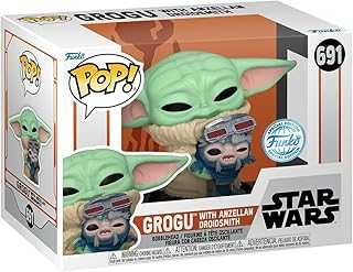 Pop! Star Wars: Mandalorian - Grogu with Anzellan Droidsmith, Amazon Exclusive