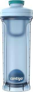 Shake & Go Water Bottle, 28 oz, Glacier/Juniper