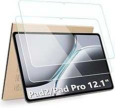 2-Pack Screen Protector Compatible with Oneplus Pad2/ Pad Pro 12.1" Tablet, [HD Clarity] [9 Hardness] Tempered Glass Replacement for Oneplus Pad2/ Pad Pro 12.1 inch