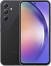 SAMSUNG Galaxy A54 5G (128GB, 6GB) 6.4" 120Hz AMOLED, 50MP 4K Triple Camera, US 5G / Global 4G Volte (GSM Unlocked for AT&T, T-Mobile, Metro) A546U (Awesome Black) (Renewed)