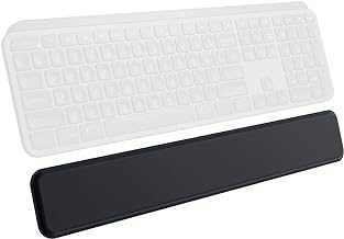 MX Palm Rest for MX Keys, Premium, No-Slip Support for Hours of Comfortable Typing, Black