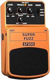 Super Fuzz SF300 3-Mode Distortion Effects Pedal