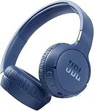 Tune 660NC wireless with Active Noise Cancelling, up to 55 hours battery, microphone for call, foldable and comfortable, Android and iOs compatible (Blue)