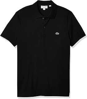 Men's Short Sleeve Pima Jersey Interlock Regular Fit Polo Shirt