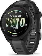 Forerunner 165, Running Smartwatch, Colorful AMOLED Display, Training Metrics and Recovery Insights, Black