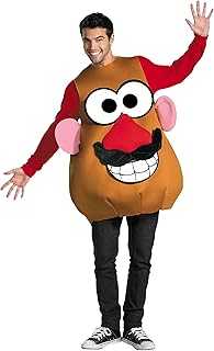 Potato Head Costume, Official Mr. and Mrs. Potato Head Costume with Detachable Features