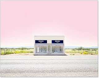 Prada Marfa Girl's Room Decor Pink Wall Art Texas photography 8x10 inch print