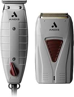 17270 Finishing Combo T-Outliner Trimmer & Pro Foil Lithium Titanium Foil Shaver - Professional Finishing Hair Clippers and Trimmer Kit for Men