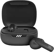 Live Pro 2 - True Wireless Noise Cancelling Earbuds, up to 40 Hours of Playback with Wireless Charging, 6 mics for Perfect Calls, Touch & Voice Control, IPX5 Water Resistant (Black)