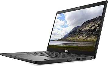 Dell Latitude 7490 14 HD Anti-Glare, Intel Core i5-8350U, 16GB DDR4, 256GB Solid State Drive, Webcam, Bluetooth, Windows 10Pro (Renewed)