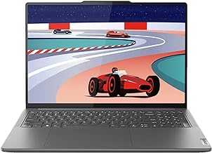 Lenovo Slim Pro 9 16IRP8 | 16" 3.2K 165Hz Touchscreen | Core i9-13905H | GeForce RTX 4050 | 32GB LPDDR5x RAM | 1TB SSD NVMe M.2 | Backlit Keyboard | Wi-Fi 6E | Storm Grey | Windows 11 Home (Renewed)