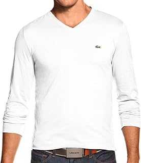 Men's V Neck Lightweight Pima Cotton Jersey T-Shirt