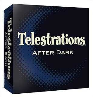 Telestrations After Dark Adult Board Game | An Adult Twist on The #1 Party Game | The Telephone Game Sketched Out | Ages 17+