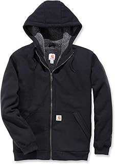 Men's Rain Defender Relaxed Fit Midweight Sherpa-Lined Full-Zip Sweatshirt