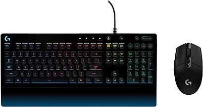 Logitech G305 Lightspeed Wireless Gaming Mouse and Logitech G213 Prodigy Gaming Keyboard