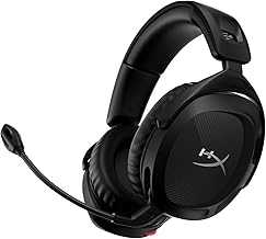 Cloud Stinger 2 - Wireless Gaming Headset – Compatible with PC. Noise-cancelling Swivel-to-mute Microphone, Comfortable Memory Foam, UP to 20 hours of battery life,Black