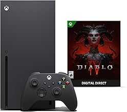 Microsoft Xbox Series X Diablo IV Bundle - Includes Xbox Wireless Controller - Up to 120 frames per second - 16GB RAM 1TB SSD - Experience True 4K Gaming - Comes with Digital Copy for Diablo IV