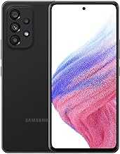 Samsung Galaxy A53 5G A Series Cell Phone, Factory Unlocked Android Smartphone, 128GB, 6.5” FHD Super AMOLED Screen, Long Battery Life, US Version, Black (Renewed)